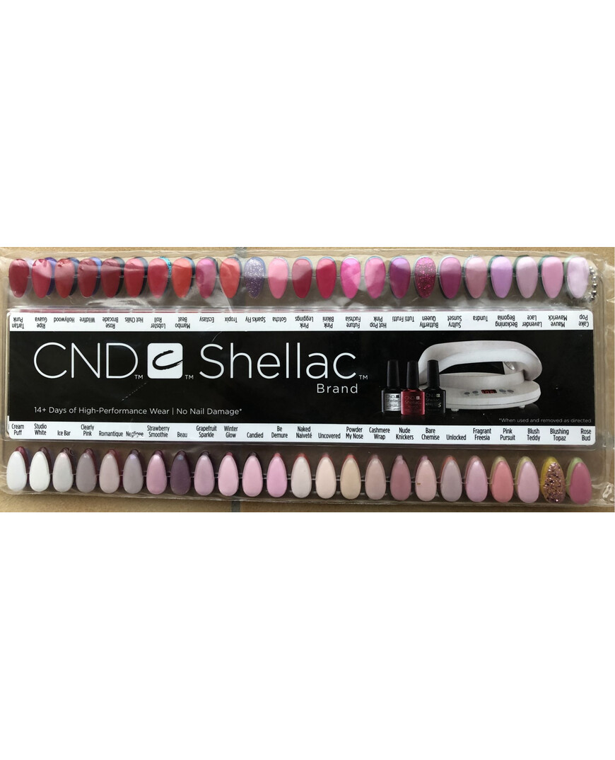 CND Shellac Full Color Palette | www.Gel-Nails.com